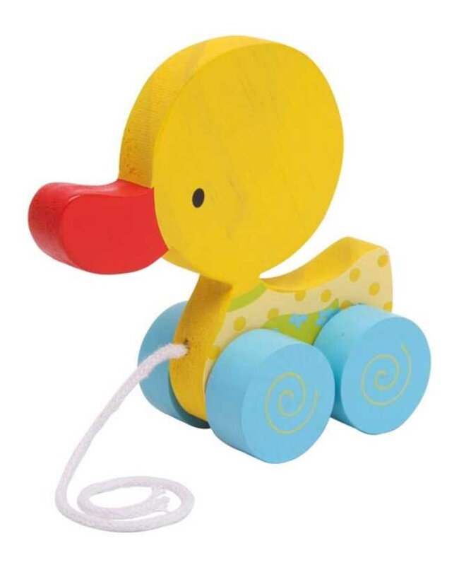 Small Foot Ťahacia hračka na povrázku Kačiatko, žlté Small Foot Ťahacia hračka na povrázku Kačiatko, žlté