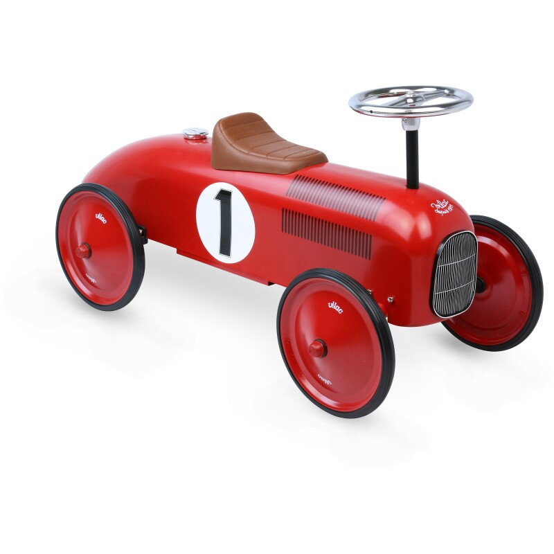 Vilac Kovové odrážadlo Historické pretekárske auto červené Vilac Kovové odrážadlo Historické pretekárske auto červené