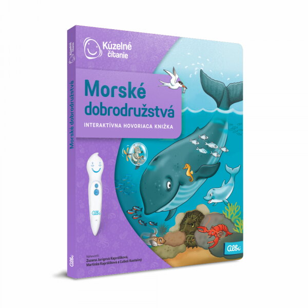Albi Kúzelné čítanie Kniha Morské dobrodružstvá