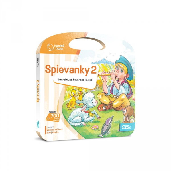 Albi Kúzelné čítanie Kniha Spievanky 2