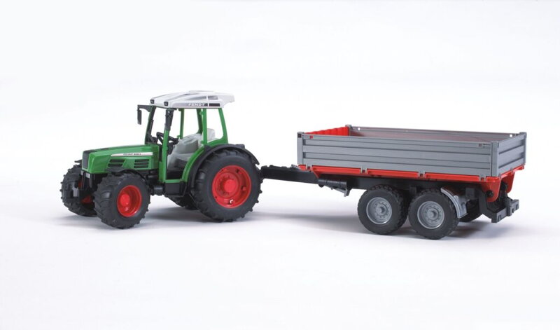 Bruder 2104 Traktor FENDT 209 S sa sklápacím vozidlom Bruder 2104 Traktor FENDT 209 S sa sklápacím vozidlom