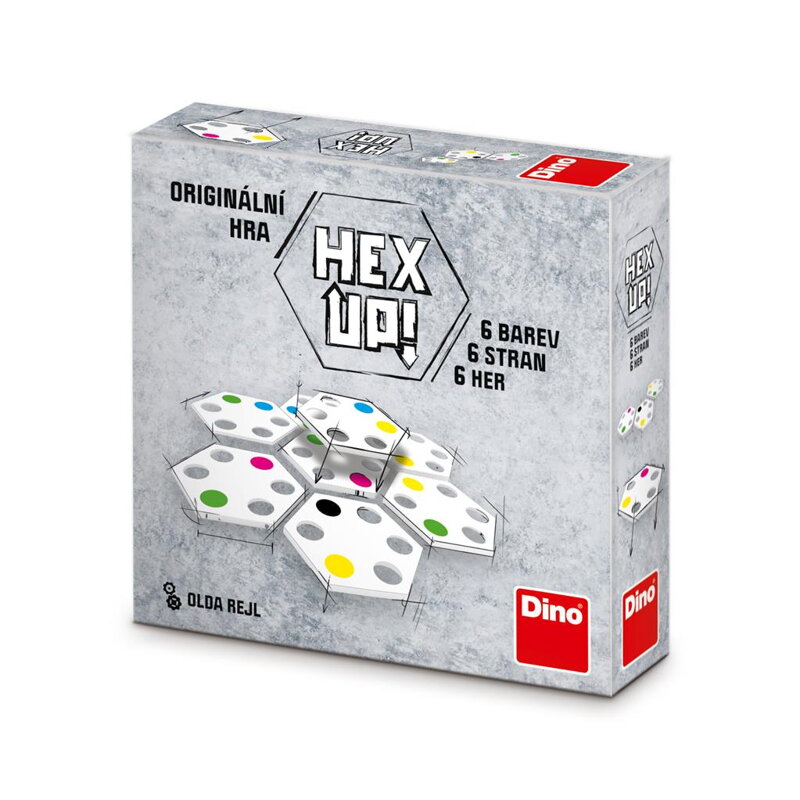 Dino Rodinná hra HEX UP!