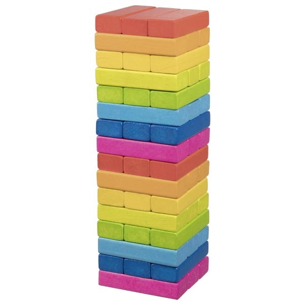 Jenga dúhová