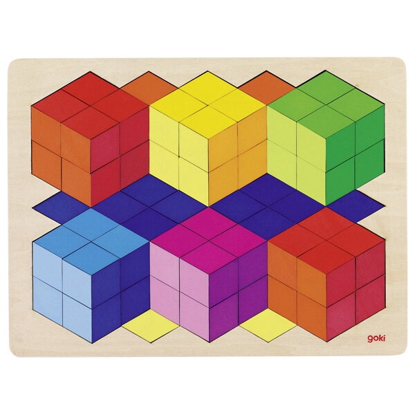 Goki Puzzle 3D illusion