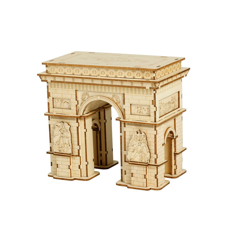 RoboTime Drevené 3D puzzle Víťazný oblúk 118 ks RoboTime Drevené 3D puzzle Víťazný oblúk 118 ks