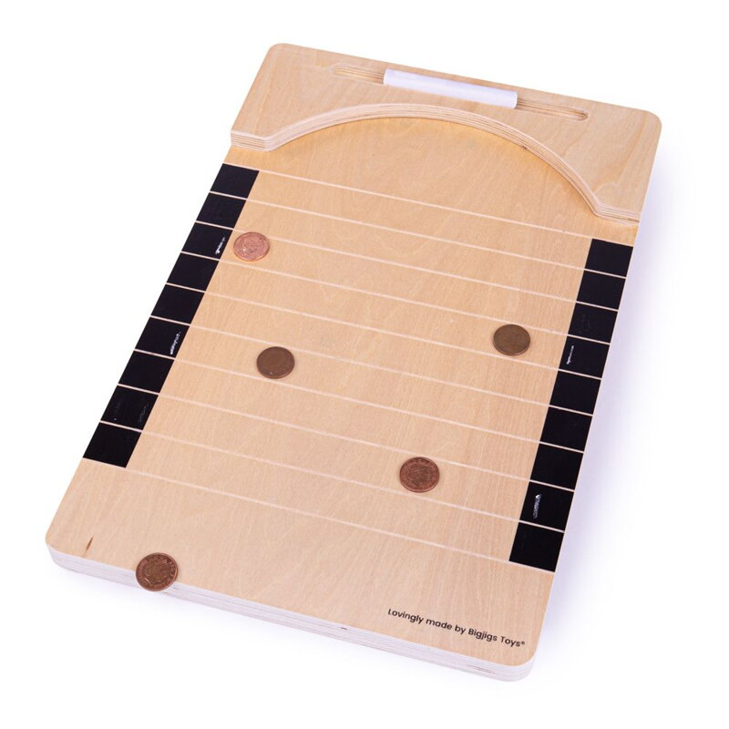 Bigjigs Toys Cvrnkavá s mincami Penny Push Bigjigs Toys Cvrnkavá s mincami Penny Push