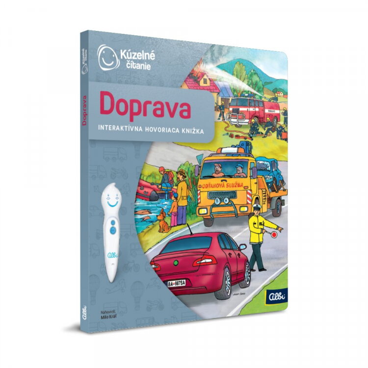 Albi Kúzelné čítanie Kniha Doprava