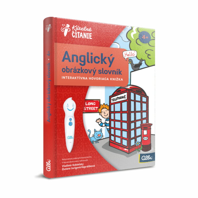 Albi Kúzelné čítanie Anglický obrázkový slovník