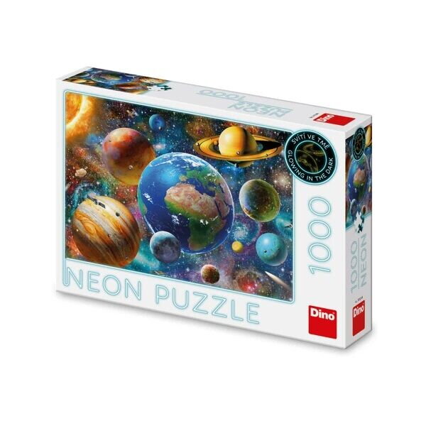 Dino Neónové puzzle Planéty 1000 dielikov Dino Neónové puzzle Planéty 1000 dielikov