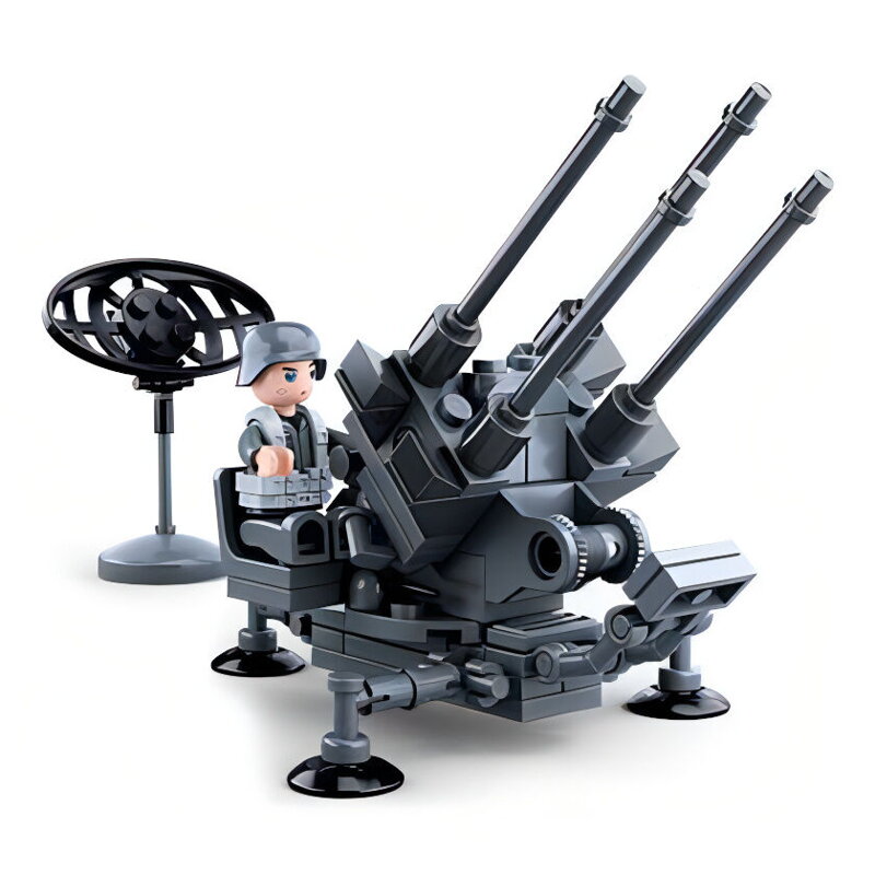Sluban Army WW2 M38-B0680D Protilietadlové delo Sluban Army WW2 M38-B0680D Protilietadlové delo