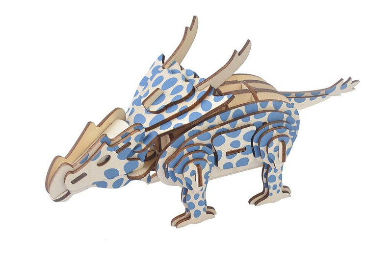 Woodcraft Drevené 3D puzzle Achelousaurus Woodcraft Drevené 3D puzzle Achelousaurus