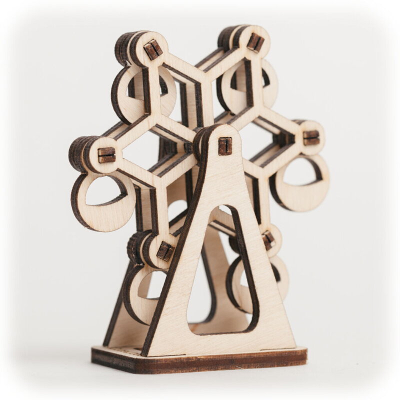 Drevené 3D puzzle Kolotoč Drevené 3D puzzle Kolotoč