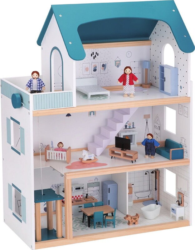 2Kids Toys Domček pre bábiky Barbora s príslušenstvom 2Kids Toys Domček pre bábiky Barbora s príslušenstvom
