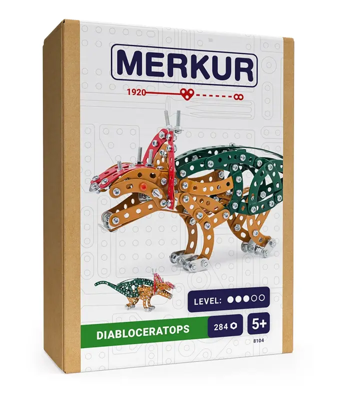 Merkur DINO - Diabloceratops, 284 dielikov