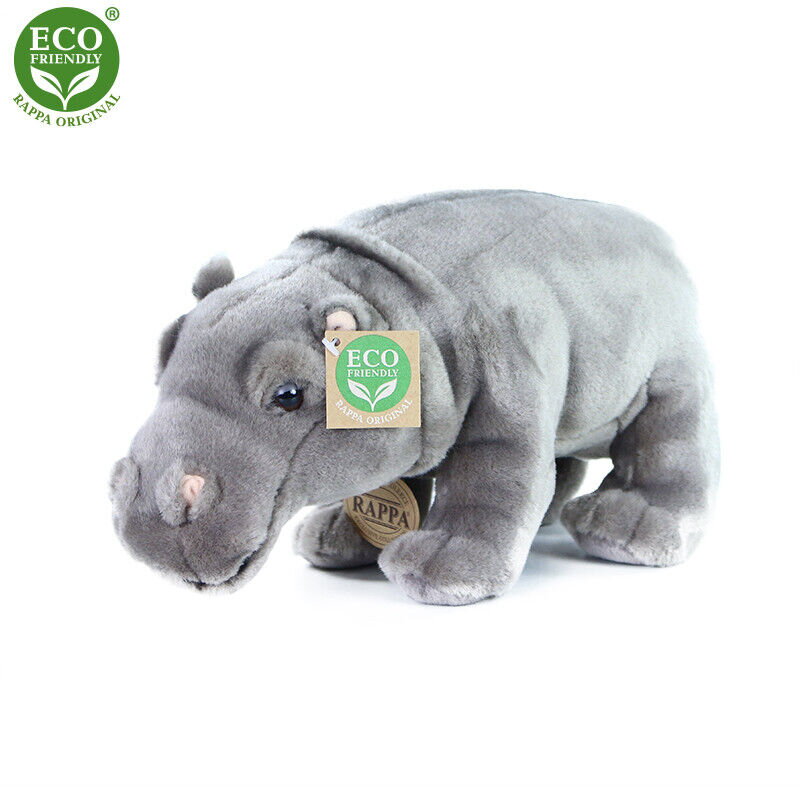 Plyšový hroch stojaci 30 cm ECO-FRIENDLY Plyšový hroch stojaci 30 cm ECO-FRIENDLY