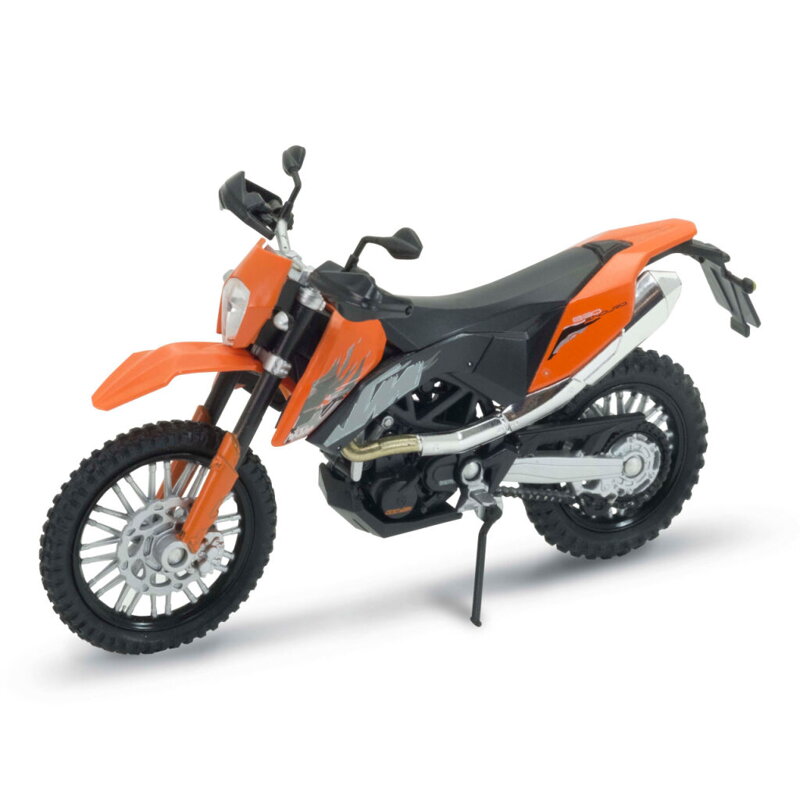 Welly Motocykel KTM 690 Enduro 1:18 oranžový