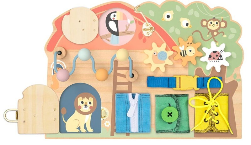 2Kids Toys Activity board Domček so zvieratkami 2Kids Toys Activity board Domček so zvieratkami