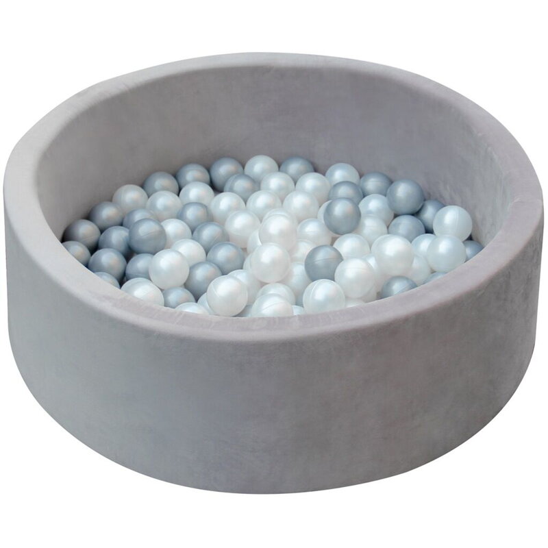 2Kids Toys Guľôčkový bazén šedý