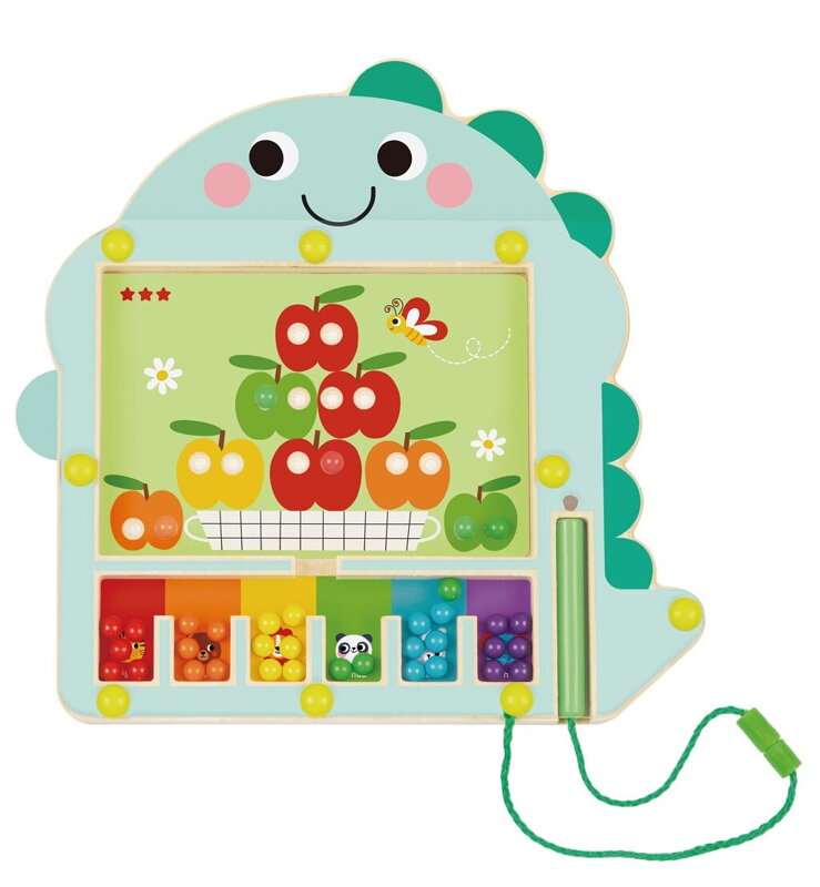 2Kids Toys Magnetická hra Triedenie farieb s dinosaurom 2Kids Toys Magnetická hra Triedenie farieb s dinosaurom