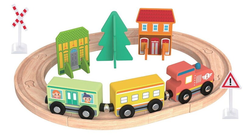 2Kids Toys Moja prvá vláčikodráha Mesto 2Kids Toys Moja prvá vláčikodráha Mesto