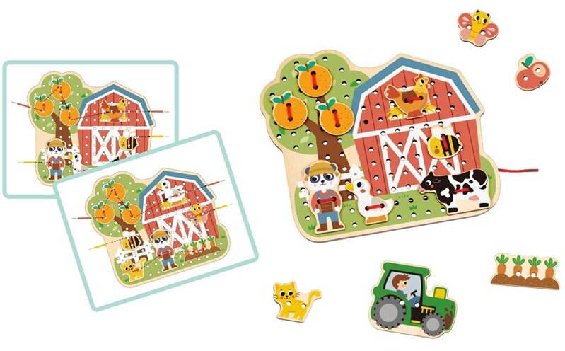 2Kids Toys Navliekanie Farma 2Kids Toys Navliekanie Farma