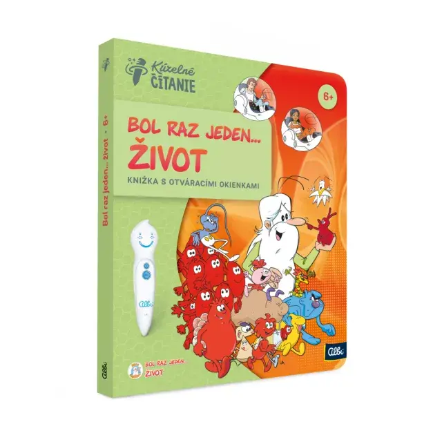 Albi Kúzelné čítanie Kniha Bol raz jeden život