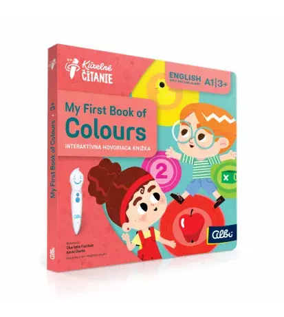 Albi Kúzelné čítanie Kniha My First Book of Colours Albi Kúzelné čítanie Kniha My First Book of Colours