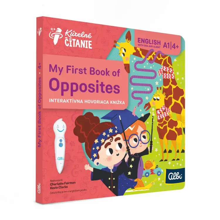 Albi Kúzelné čítanie Kniha My First Book of Opposites Albi Kúzelné čítanie Kniha My First Book of Opposites