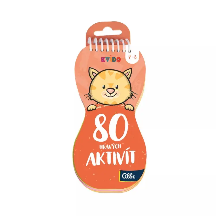 Albi Kvído 80 hravých aktivít 2-3 roky Albi Kvído 80 hravých aktivít 2-3 roky