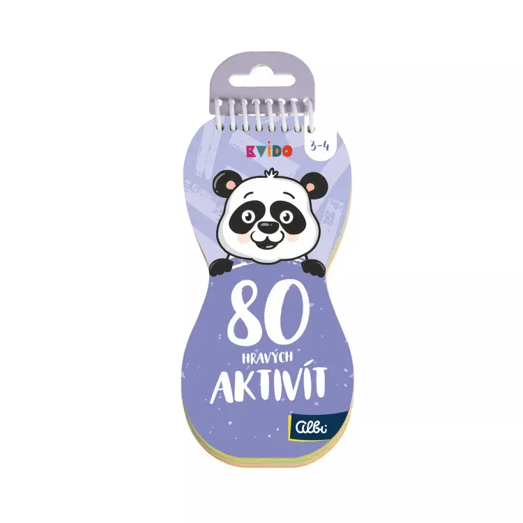 Albi Kvído 80 hravých aktivít 3-4 roky Albi Kvído 80 hravých aktivít 3-4 roky