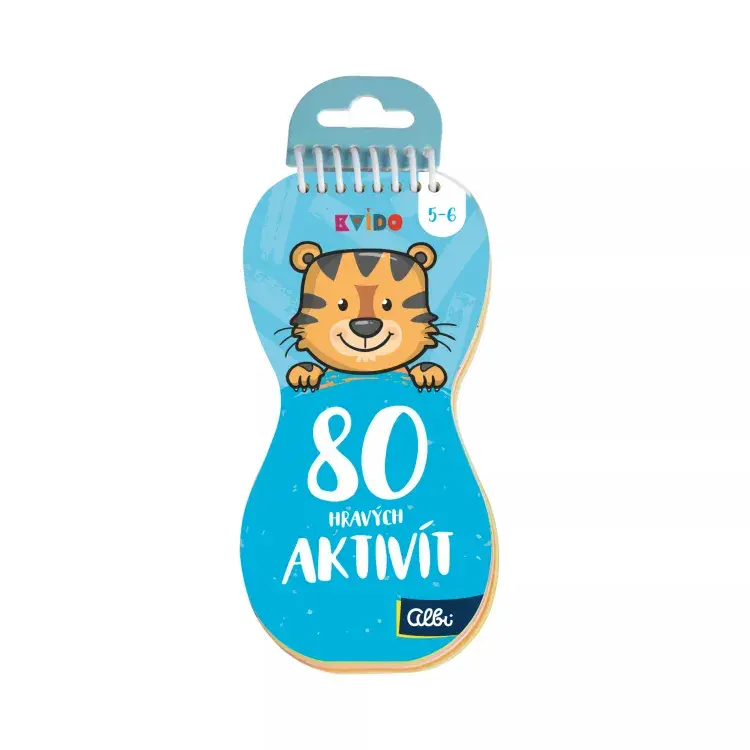 Albi Kvído 80 hravých aktivít 5-6 rokov Albi Kvído 80 hravých aktivít 5-6 rokov