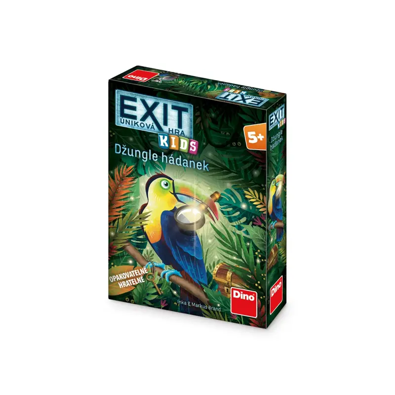 Dino Exit úniková hra pre deti: Džungľa hádaniek Dino Exit úniková hra pre deti: Džungľa hádaniek