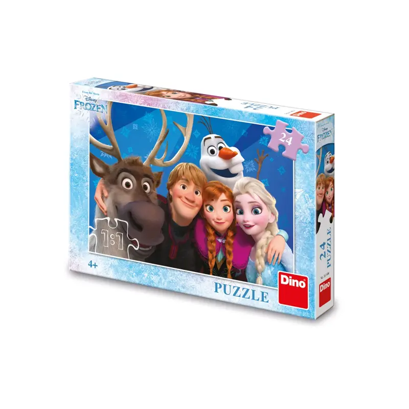 Dino Puzzle Frozen selfie 24 dielikov Dino Puzzle Frozen selfie 24 dielikov