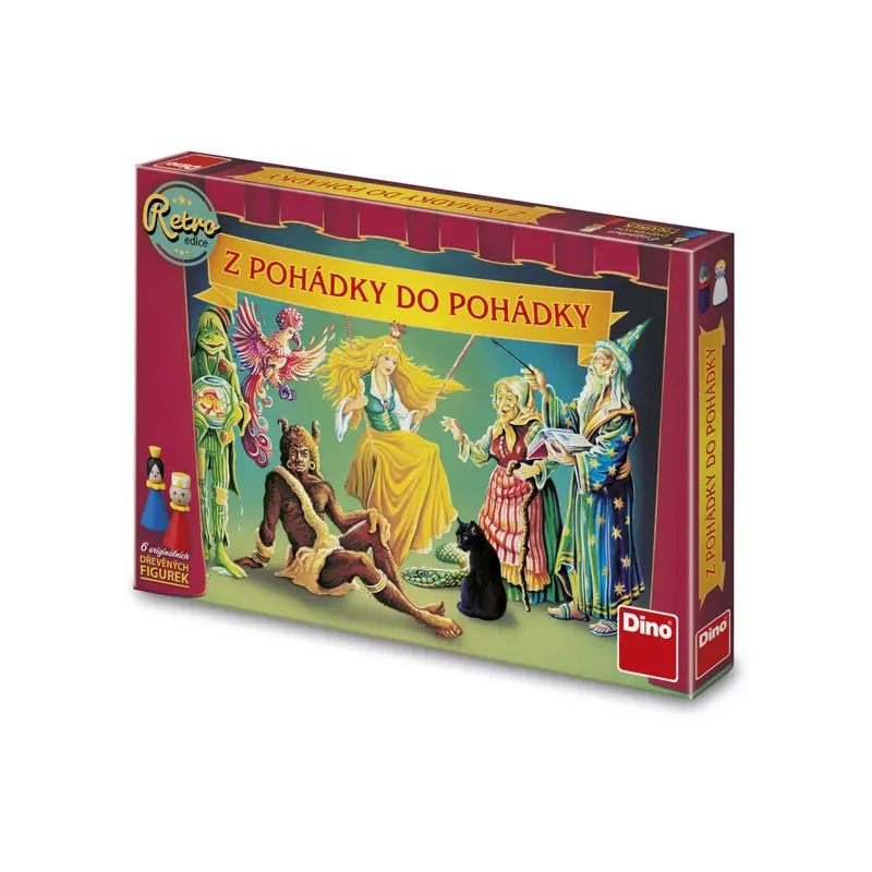 Dino Stolová hra – Z rozprávky do rozprávky (retro edícia) Dino Stolová hra – Z rozprávky do rozprávky (retro edícia)