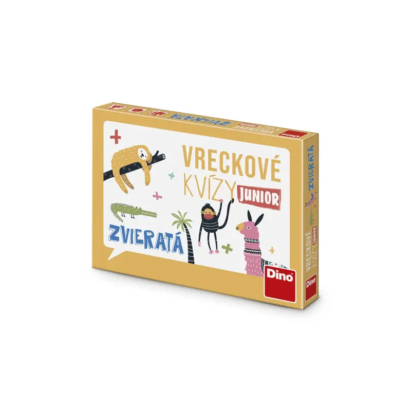 Dino Vreckové kvízy junior – Zvieratá SK Dino Vreckové kvízy junior – Zvieratá SK