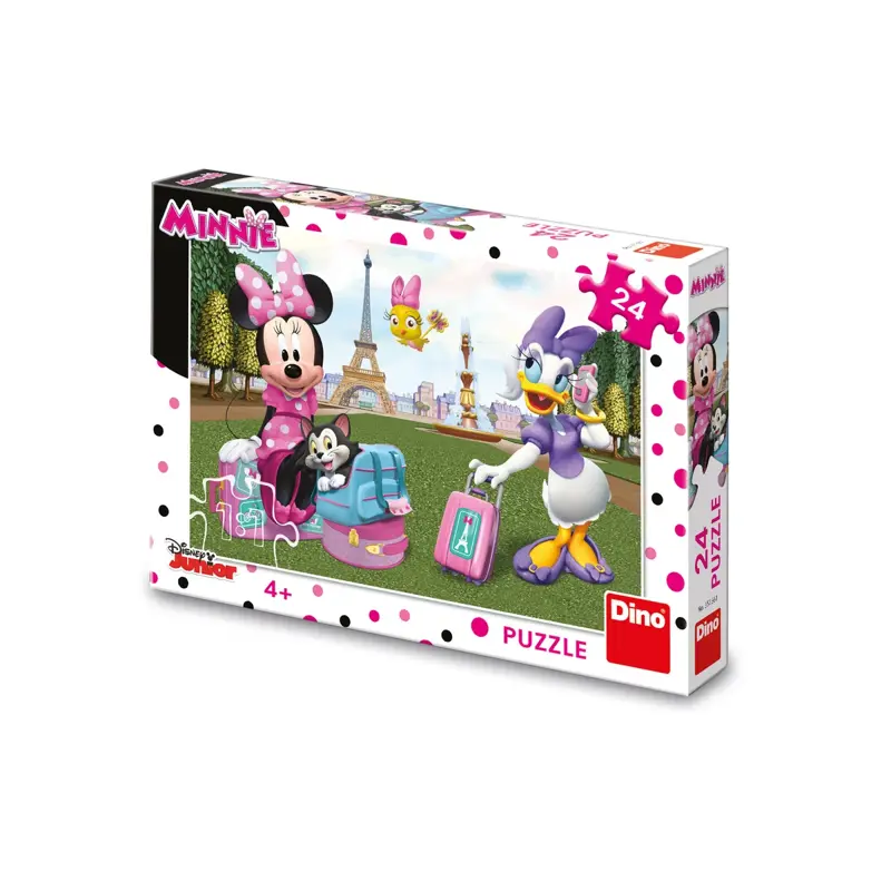 Dino Puzzle Minnie v Paríži 24 dielikov Dino Puzzle Minnie v Paríži 24 dielikov