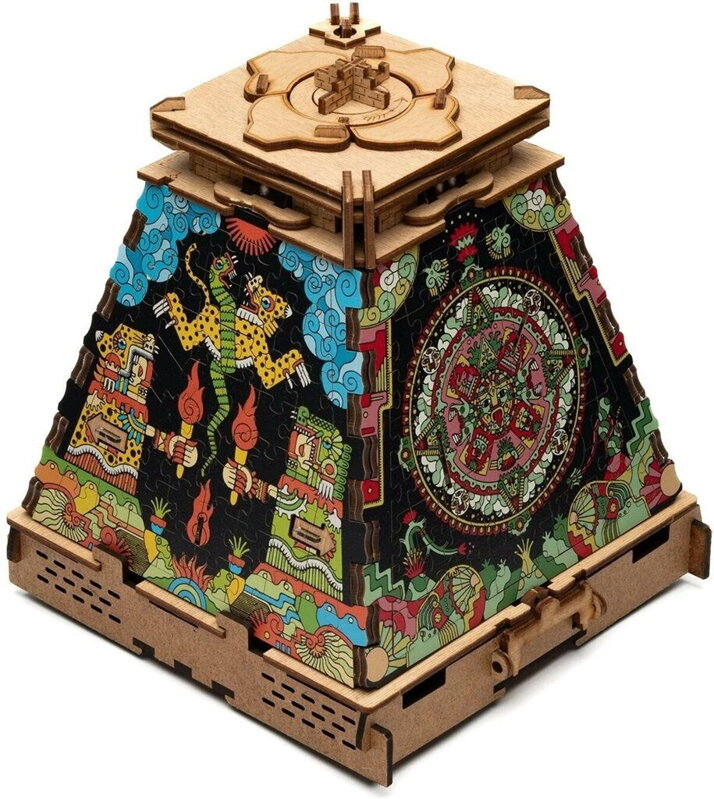 Puzzle Aztécka ríša - rozšírenie hlavolamu Pyramída Slnka