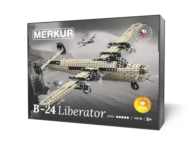 Merkur Bombardér B-24 Liberator, 902 dielikov Merkur Bombardér B-24 Liberator, 902 dielikov