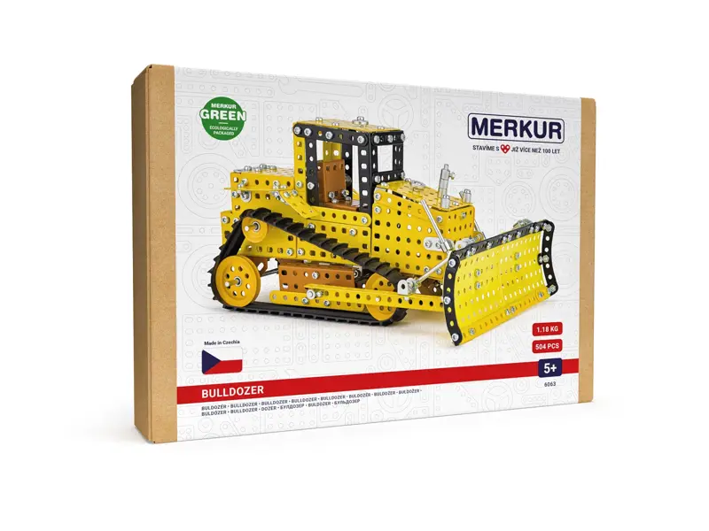 Merkur Buldozér, 504 dielikov Merkur Buldozér, 504 dielikov