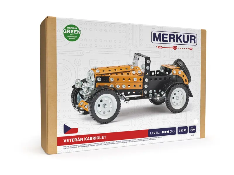 Merkur Veterán Aero, 382 dielikov Merkur Veterán Aero, 382 dielikov