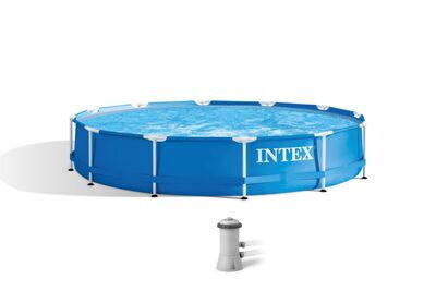 Intex Metal Frame 28212 366x76 cm, bazén s filtráciou Intex Metal Frame 28212 366x76 cm, bazén s filtráciou