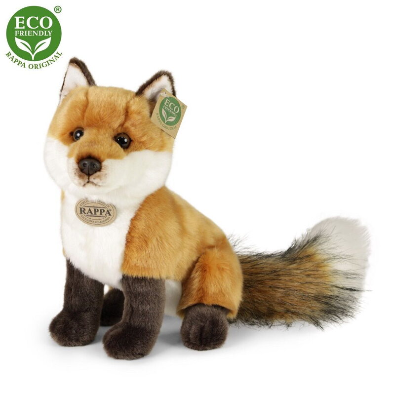 Plyšová líška 27 cm ECO-FRIENDLY Plyšová líška 27 cm ECO-FRIENDLY