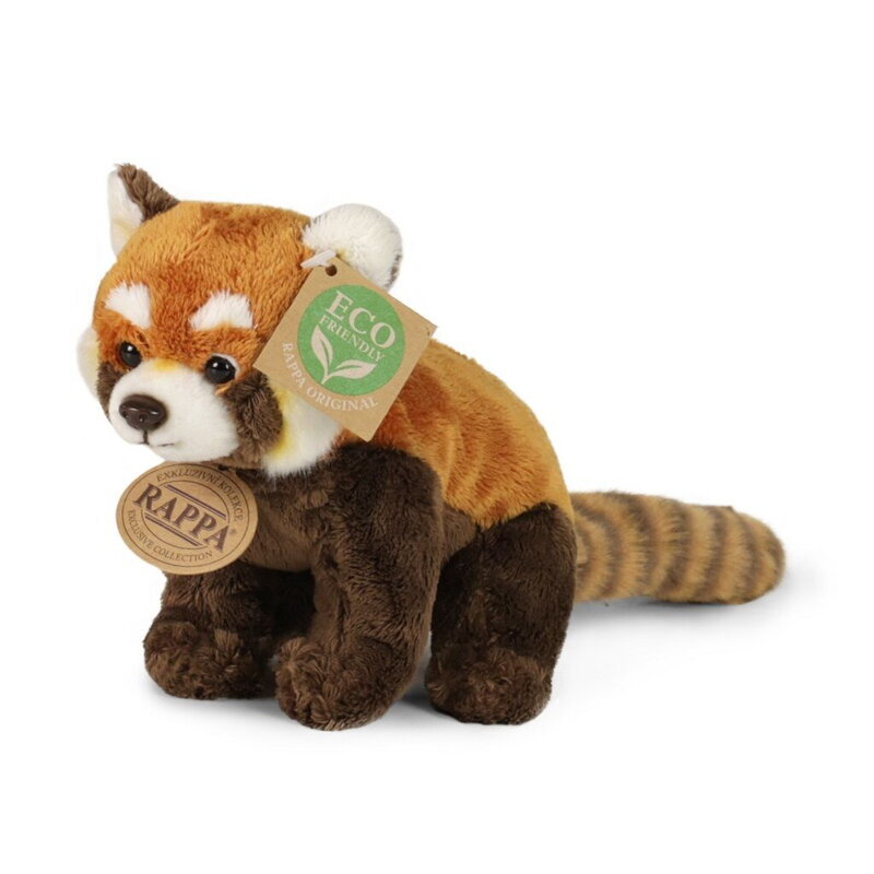 Plyšová panda červená 18 cm ECO-FRIENDLY Plyšová panda červená 18 cm ECO-FRIENDLY