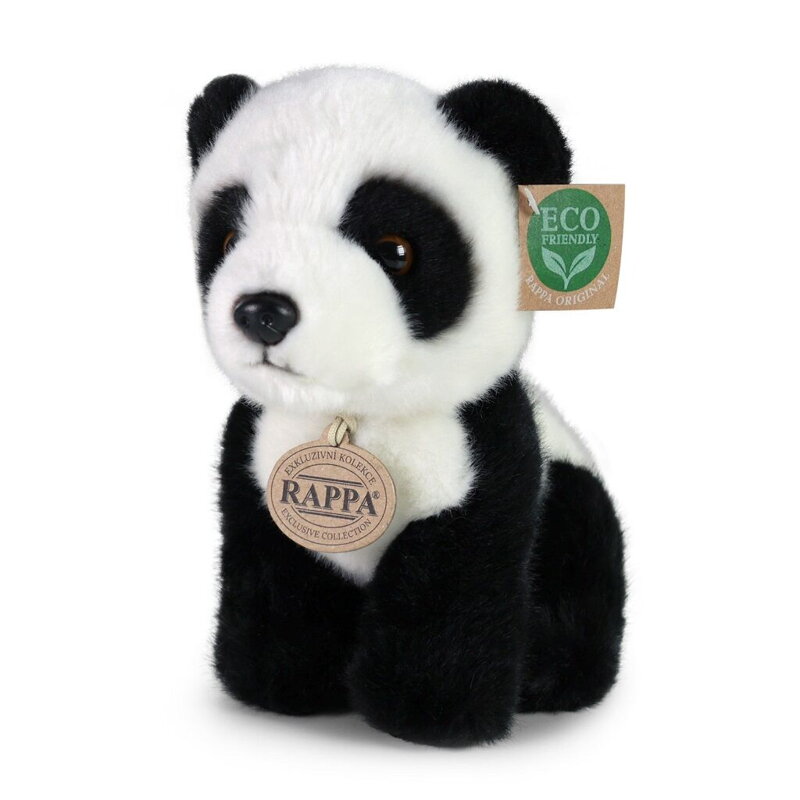 Plyšová panda sediaca 18 cm ECO-FRIENDLY Plyšová panda sediaca 18 cm ECO-FRIENDLY