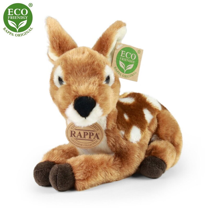 Plyšové jelenča ležiace 22 cm ECO-FRIENDLY