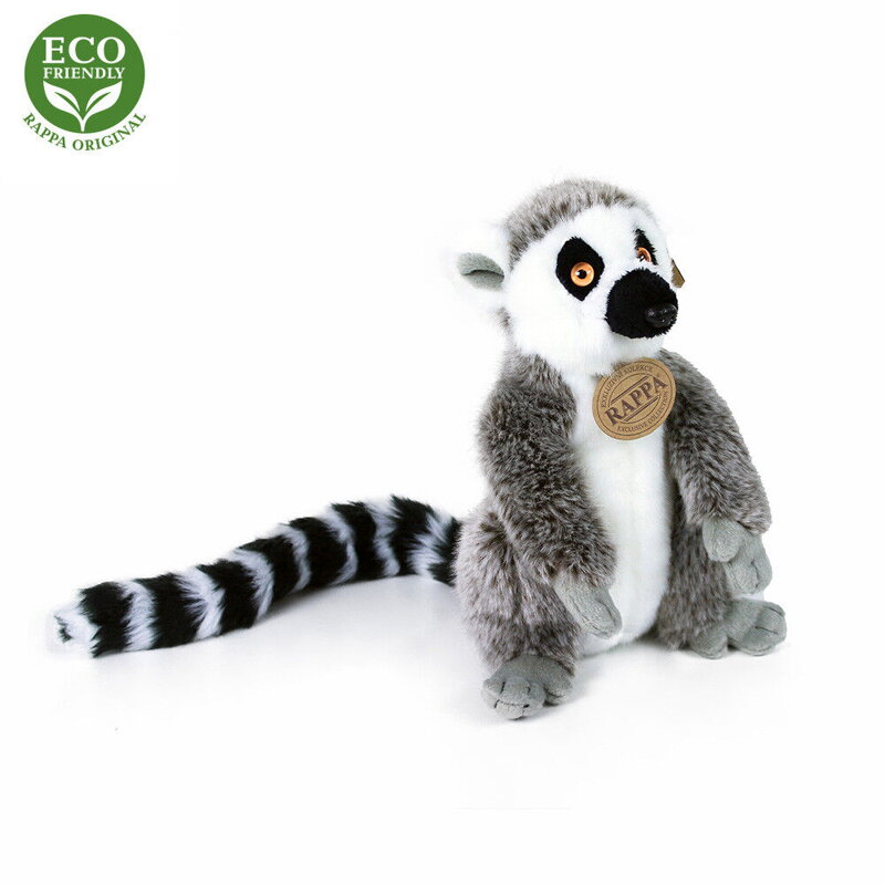 Plyšový lemur 22 cm ECO-FRIENDLY Plyšový lemur 22 cm ECO-FRIENDLY