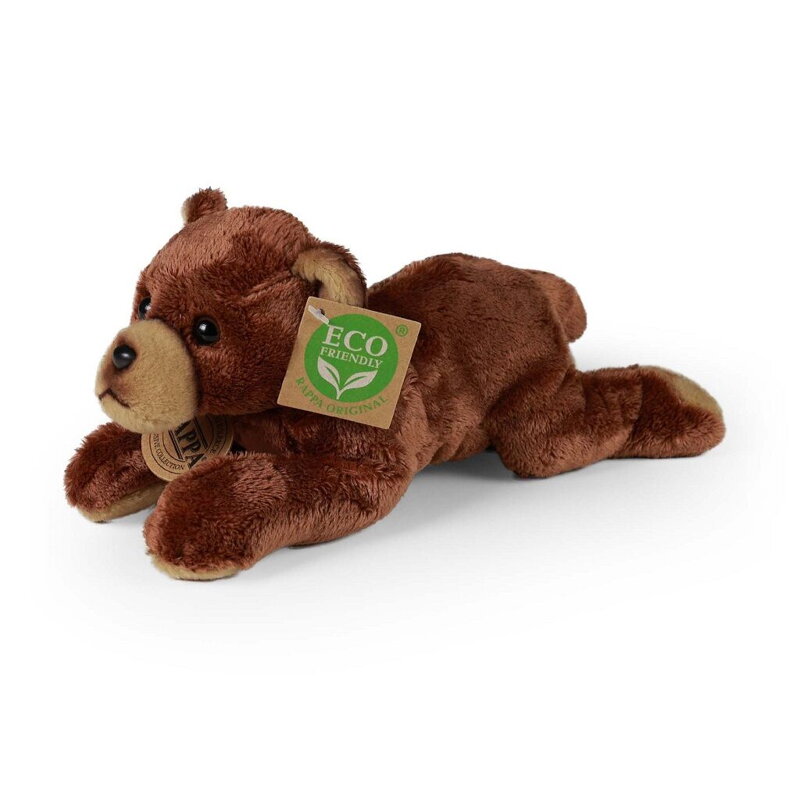 Plyšový medveď ležiaci 18 cm ECO-FRIENDLY Plyšový medveď ležiaci 18 cm ECO-FRIENDLY