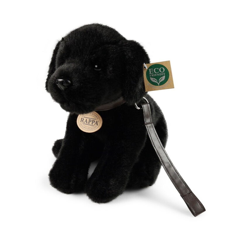 Plyšový pes labrador čierny 25 cm ECO-FRIENDLY Plyšový pes labrador čierny 25 cm ECO-FRIENDLY