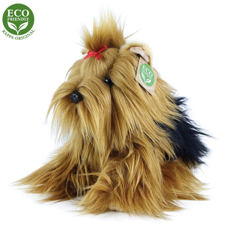 Plyšový pes Yorkshirský teriér sediaci 23 cm ECO-FRIENDLY Plyšový pes Yorkshirský teriér sediaci 23 cm ECO-FRIENDLY