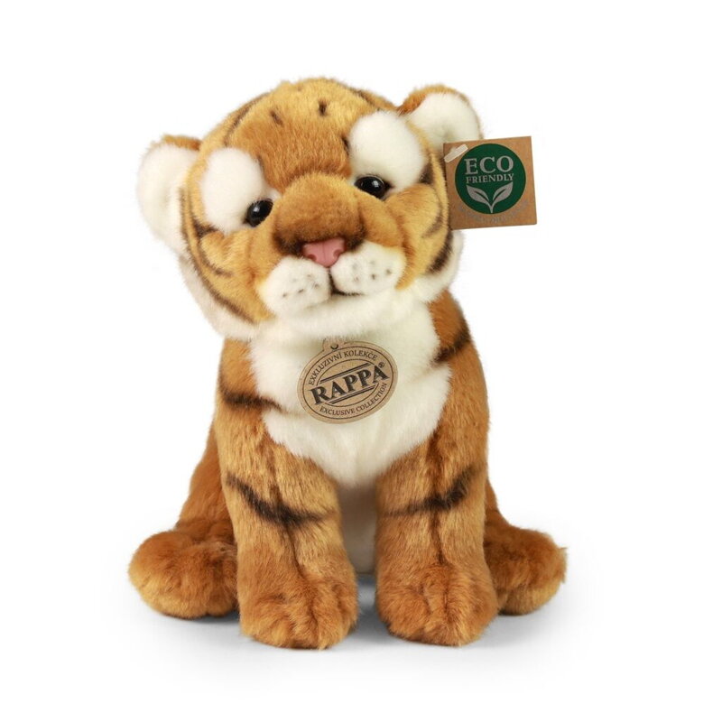 Plyšový tiger 23 cm ECO-FRIENDLY Plyšový tiger 23 cm ECO-FRIENDLY